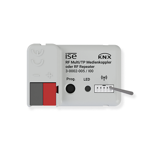 <div class="typenbezeichnung">KNX RF Multi/TP</div>Coupleur média / Répéteur RF