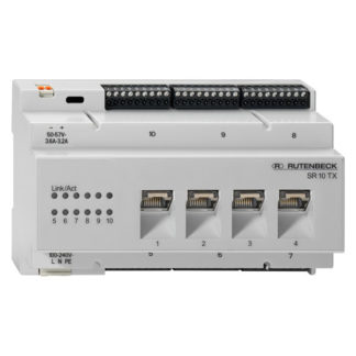 SR 10TX GB Gigabit-Switch für REG-Montage