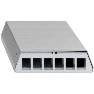 PP-UM A Ap Aufputz-Patchpanel für 6-12 Keystone-Module
